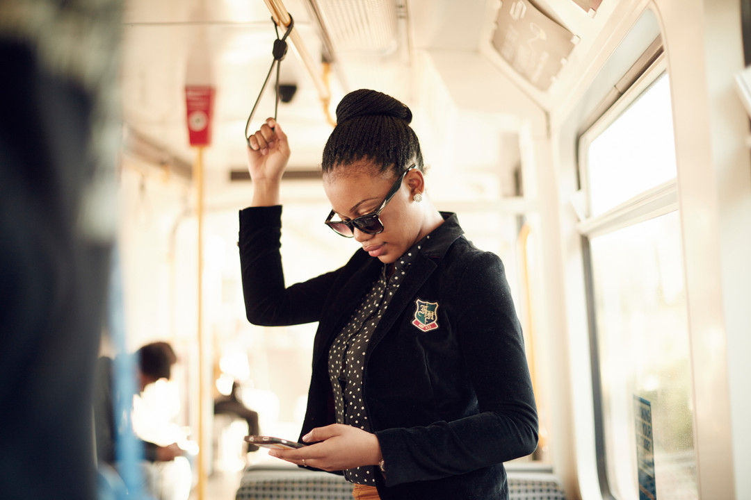 A graduate entrepreneur in her shop