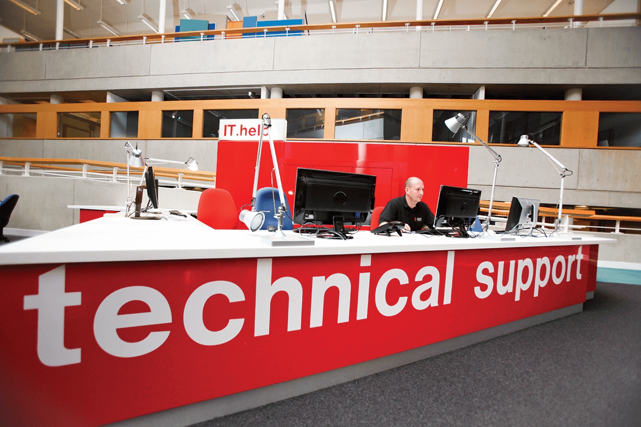 Image of our IT helpdesk